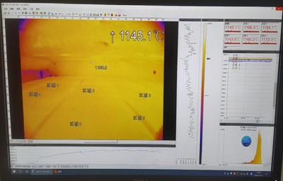 加熱爐高溫熱像電視